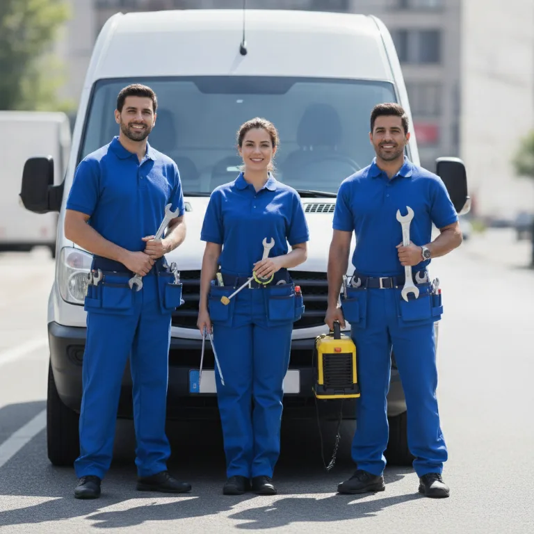 Industriewäscherei Team in Muelheim